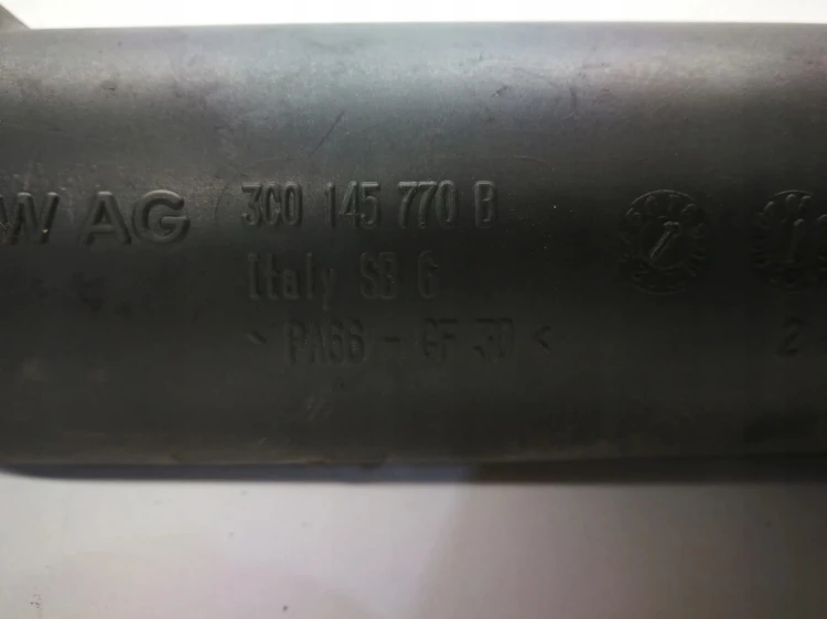 RURA WĄŻ INTERCOOLERA AUDI VW SKODA 3C0145770B
