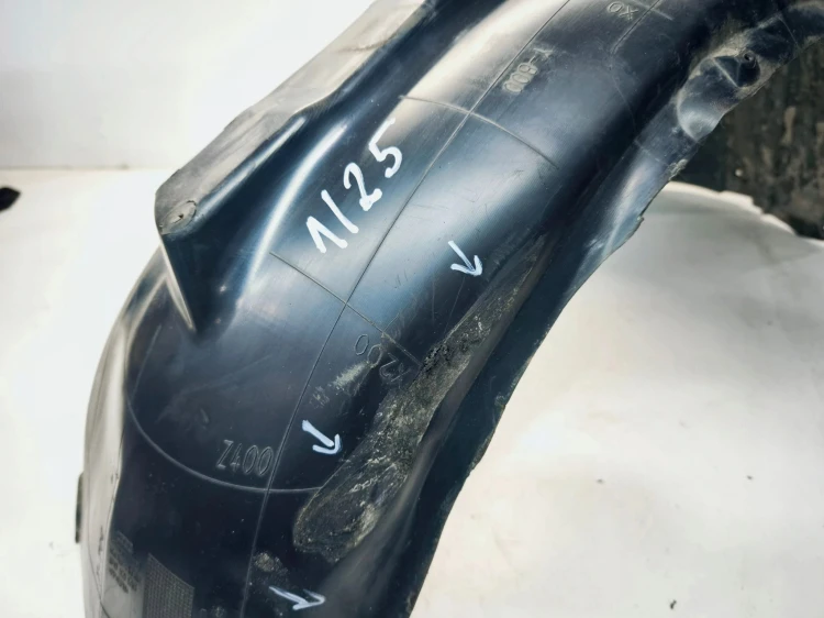 NADKOLE LEWY PRZÓD PLASTIKOWE AUDI A3 8P 8P0821171G 1/25