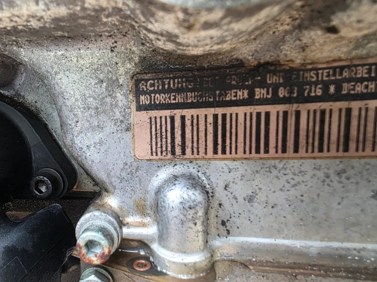 SILNIK KOMPLETNY R32 AUDI A3 TT VW GOLF ITP 3.2 VR6 BMJ 124800KM !!!