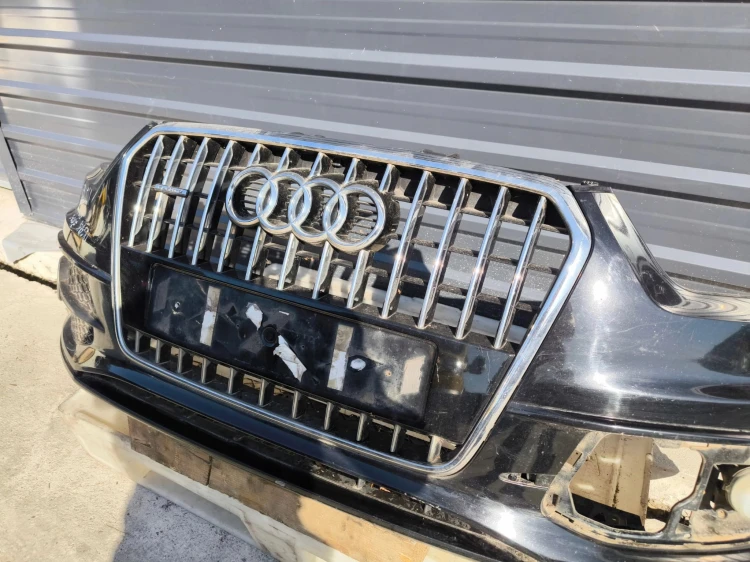 ZDERZAK PRZÓD AUDI Q3 8U LY9B POD SPRYSKIWACZE S LINE KOMPLETNY 2011-2014