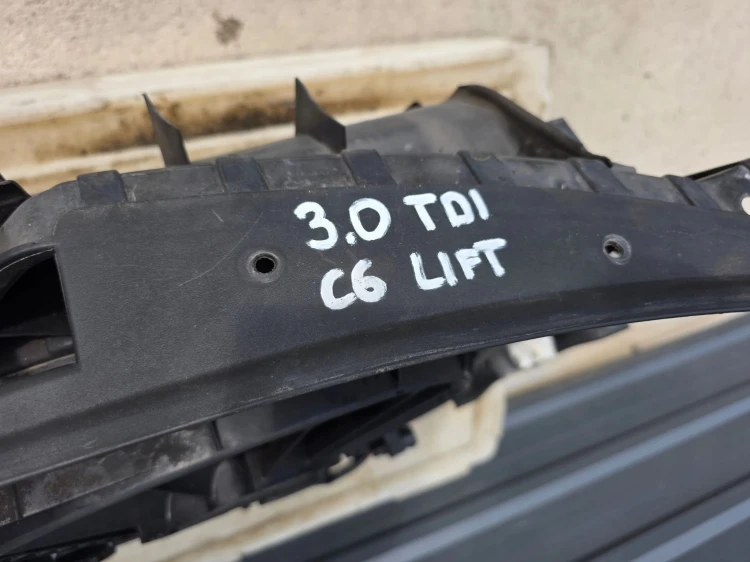 PAS PRZEDNI KOMPLETNY AUDI A6 C6 LIFT 2008-2011 3.0 TDI AUTOMAT ORYGINAŁ !!