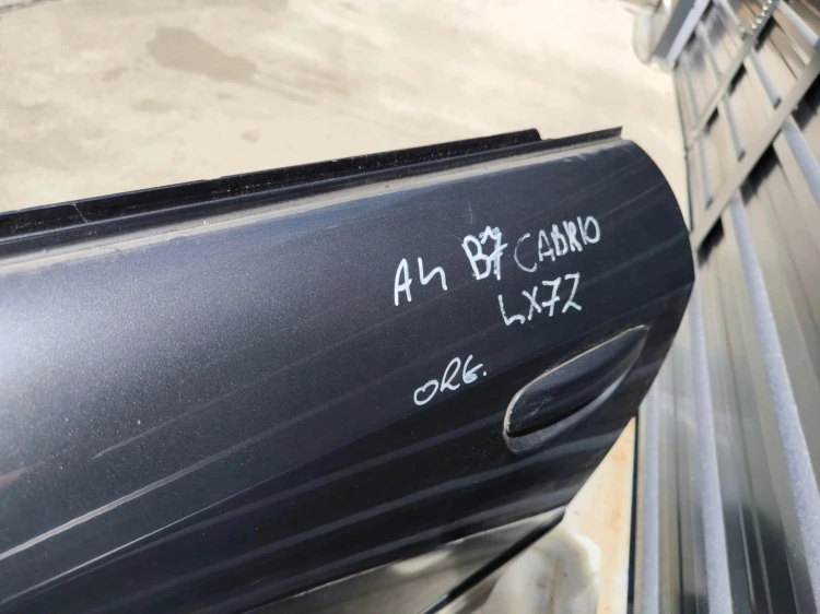 DRZWI LEWY PRZÓD AUDI A4 B7 CABRIO LX7Z ORYGINAŁ !!!