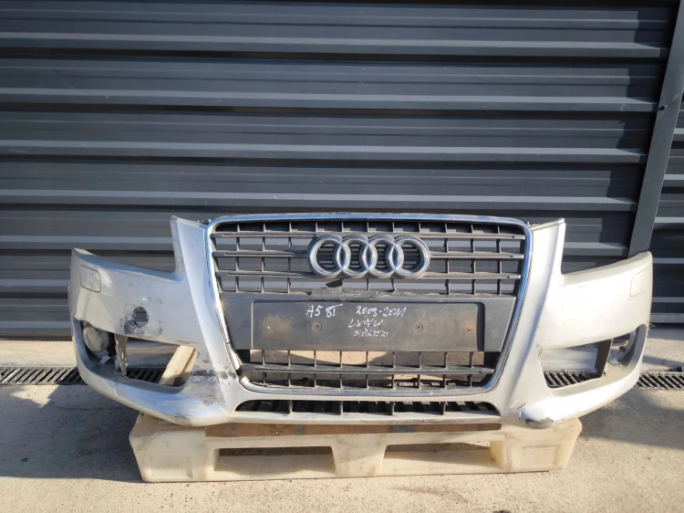 ZDERZAK PRZÓD KOMPLETNY SPRYSKI AUDI A5 8T 2008-2011 LX7W