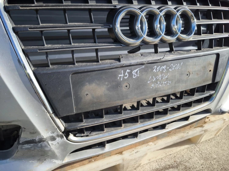 ZDERZAK PRZÓD KOMPLETNY SPRYSKI AUDI A5 8T 2008-2011 LX7W