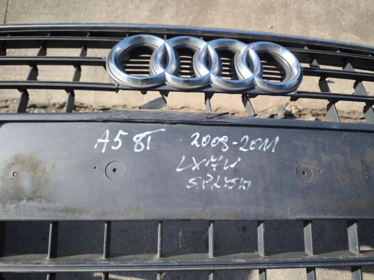 ZDERZAK PRZÓD KOMPLETNY SPRYSKI AUDI A5 8T 2008-2011 LX7W