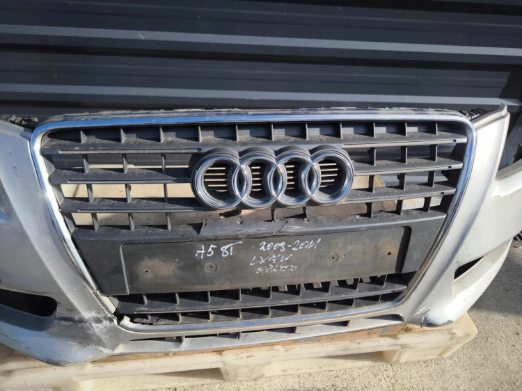 ZDERZAK PRZÓD KOMPLETNY SPRYSKI AUDI A5 8T 2008-2011 LX7W