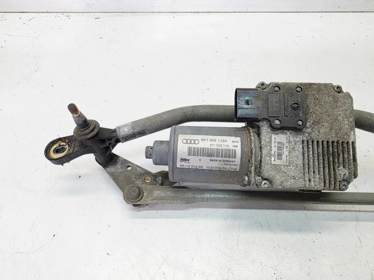 SILNICZEK MECHANIZM WYCIERACZEK AUDI A4 B8 8K1955119A 8K1955023B