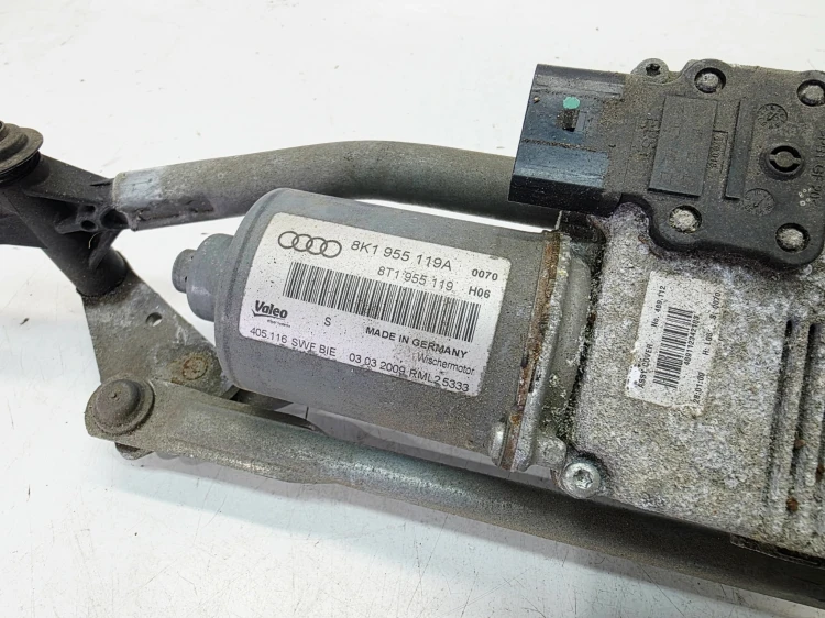 SILNICZEK MECHANIZM WYCIERACZEK AUDI A4 B8 8K1955119A 8K1955023B