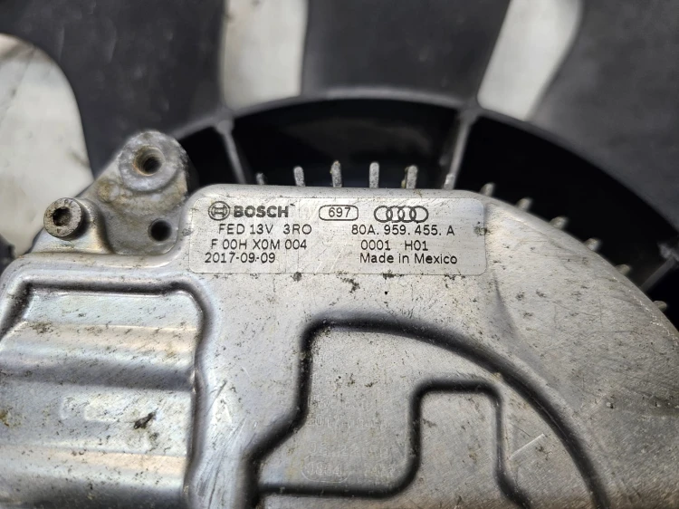 WENTYLATOR CHŁODNICY AUDI Q5 FY 80A959455A