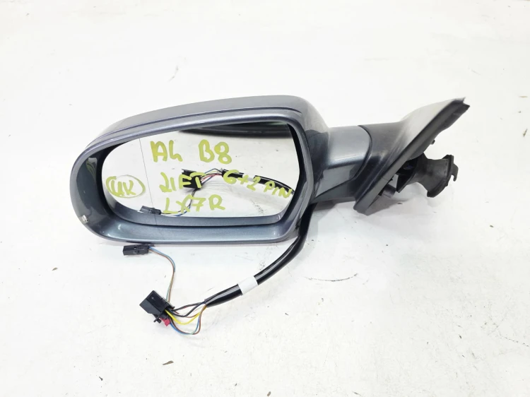 LUSTERKO ZEWNĘTRZNE LEWE AUDI A4 B8 LIFT LX7R 6+2 PIN UK