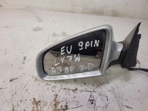 LUSTERKO ZEWNĘTRZNE LEWE AUDI A3 8P LY7W EU 9-PIN
