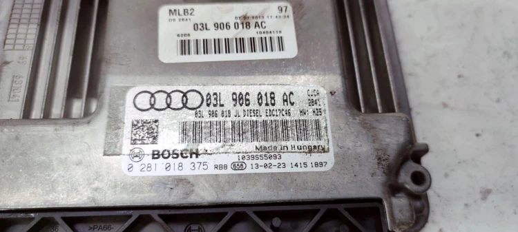 KOMPUTER STEROWNIK SILNIKA AUDI A4 A5 03L906018AC