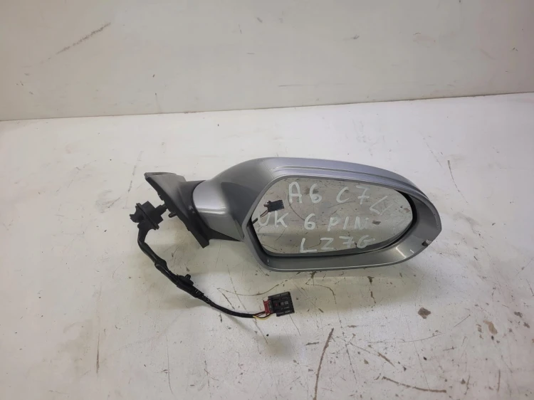 LUSTERKO ZEWNĘTRZNE PRAWE AUDI A6 C7 LZ7G 6 PIN UK