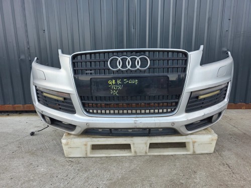 ZDERZAK PRZÓD AUDI Q7 4L S LINE SPRYSKI PDC KOMPLETNY ORYGINAŁ !!!