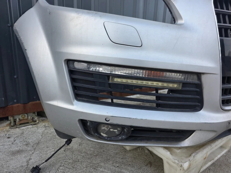 ZDERZAK PRZÓD AUDI Q7 4L S LINE SPRYSKI PDC KOMPLETNY ORYGINAŁ !!!