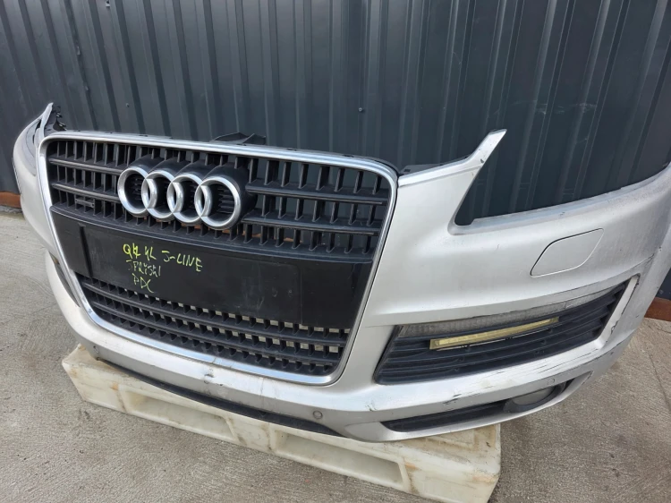 ZDERZAK PRZÓD AUDI Q7 4L S LINE SPRYSKI PDC KOMPLETNY ORYGINAŁ !!!
