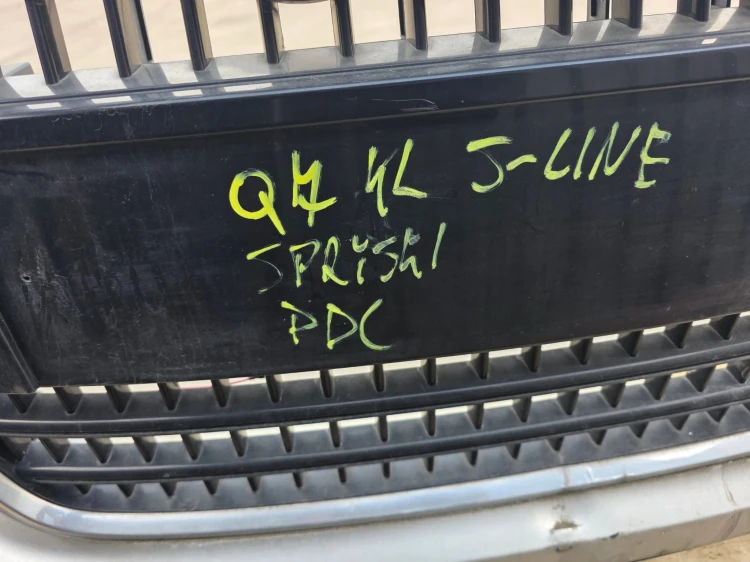 ZDERZAK PRZÓD AUDI Q7 4L S LINE SPRYSKI PDC KOMPLETNY ORYGINAŁ !!!