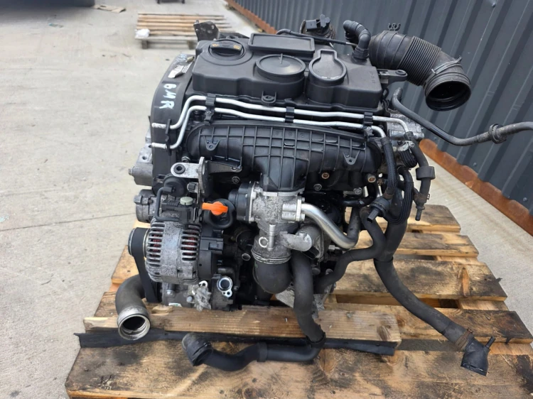 SILNIK KOMPLETNY AUDI VW SEAT SKODA 2.0 TDI 170 BMR KOMPLETNY 167102KM !!!