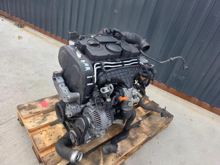 SILNIK KOMPLETNY AUDI VW SEAT SKODA 2.0 TDI 170 BMR KOMPLETNY 167102KM !!!