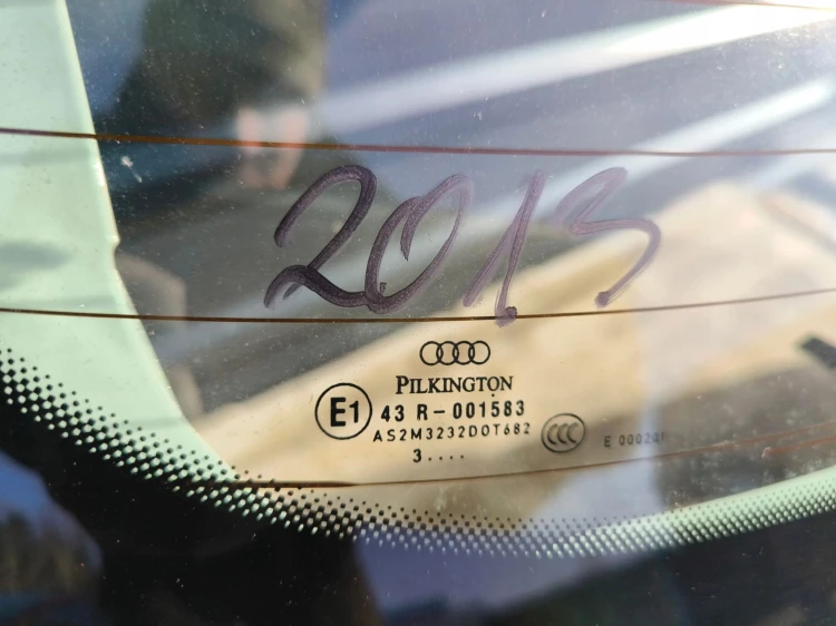 KLAPA TYLNA TYŁ AUDI A1 8X LY9K 3-DRZWI ORYGINAŁ !!!