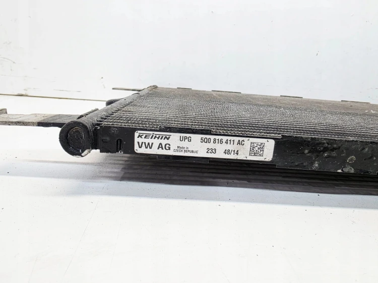CHŁODNICA SKRAPLACZ KLIMATYZACJI AUDI VOLKSWAGEN SEAT SKODA 5Q0816411AC