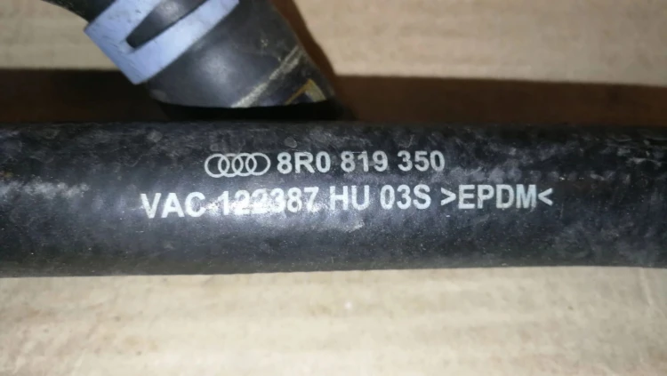 WĄŻ RURA WODY AUDI Q5 8R 2.7 3.0 TDI 8R0819350