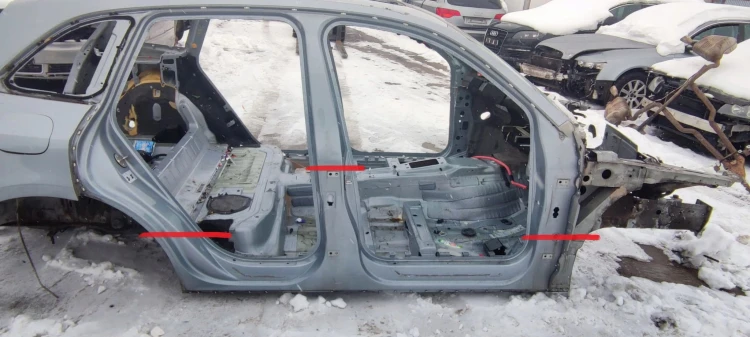 ĆWIARTKA PRÓG BOK PRAWA STRONA AUDI Q5 8R 2008-2016