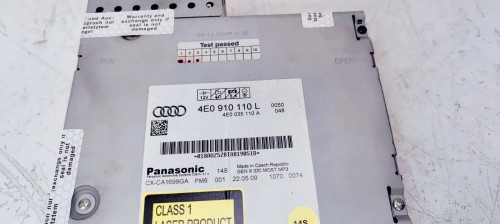 ZMIENIARKA CD AUDI A4 A6 C6 A8 D3 4E0910110L 4E0035110A