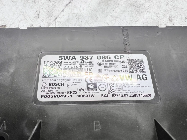 MODUŁ KOMFORTU AUDI A3 8Y VW SKODA SEAT 5WA937086CP