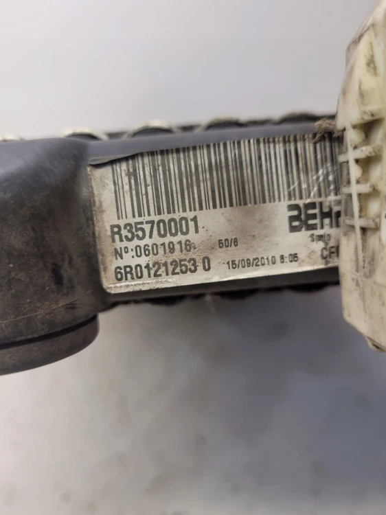 CHŁODNICA WODY AUDI A1 A3 VW SEAT SKODA 6R0121253