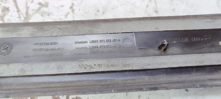 LISTWA PROGOWA LEWA S LINE AUDI A3 8P 8P3853491E