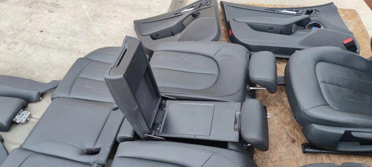 FOTEL FOTELE SKÓRA AUDI A6 C7 SEDAN AVANT LIFT 2