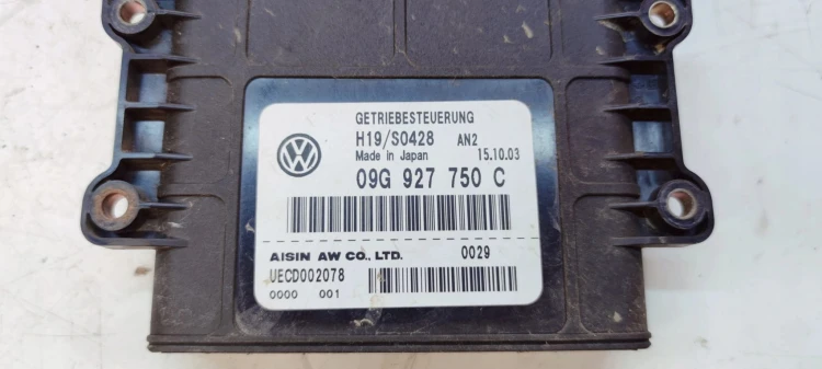 STEROWNIK SKRZYNI BIEGÓW DSG AUDI A3 8P VOLKSWAGEN SEAT SKODA 09G927750C