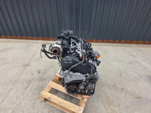 SILNIK KOMPLETNY AUDI VW SEAT SKODA 2.0 TDI CBD CBDC 144801 KM ORYGINAŁ !!!