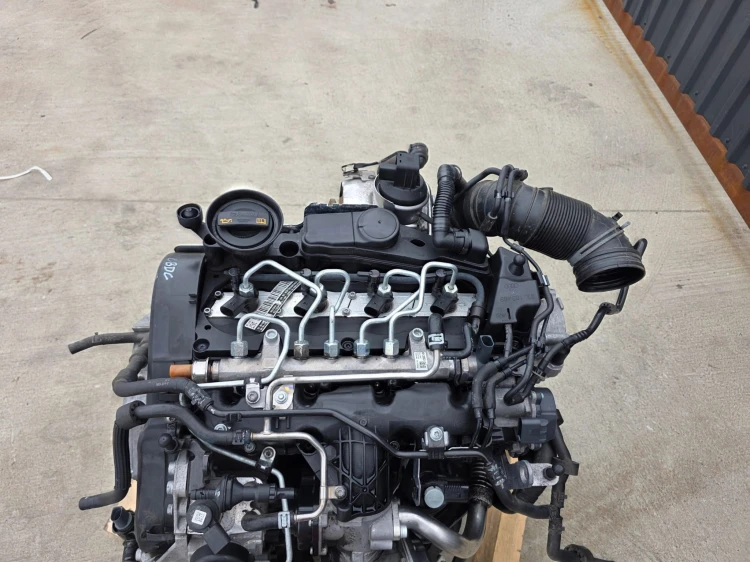 SILNIK KOMPLETNY AUDI VW SEAT SKODA 2.0 TDI CBD CBDC 144801 KM ORYGINAŁ !!!