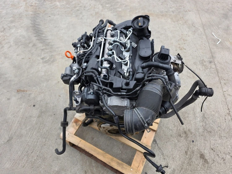 SILNIK KOMPLETNY AUDI VW SEAT SKODA 2.0 TDI CBD CBDC 144801 KM ORYGINAŁ !!!
