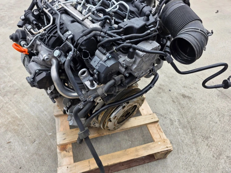 SILNIK KOMPLETNY AUDI VW SEAT SKODA 2.0 TDI CBD CBDC 144801 KM ORYGINAŁ !!!