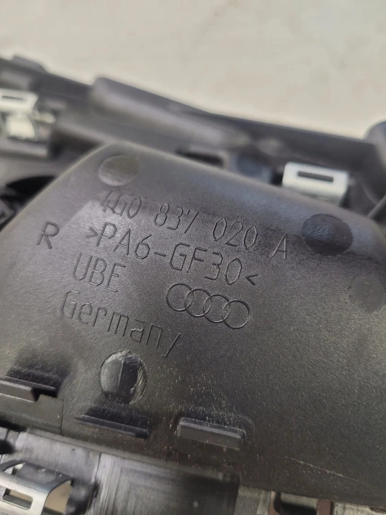 KLAMKA WEWNĘTRZNA PRAW PRZÓD AUDI A6 C7 4G0837020A