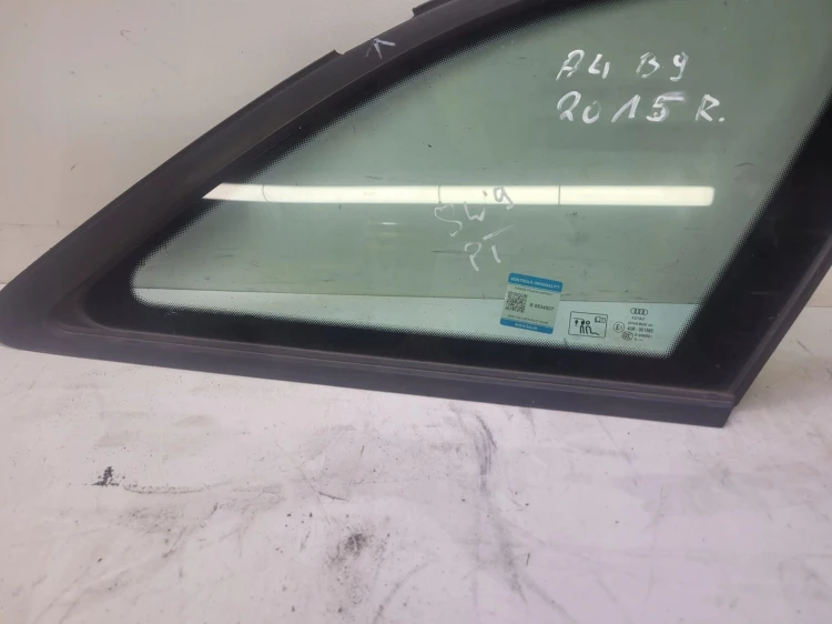 SZYBA KAROSERYJNA PRAWY TYŁ AUDI A4 B9 AVANT KOMBI 8W9 2015R ORYGINAŁ !!!
