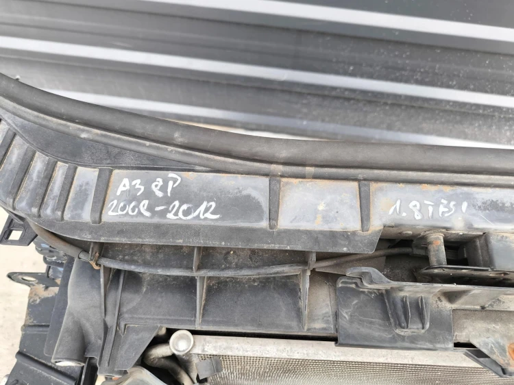 PAS PRZEDNI KOMPLETNY AUDI A3 8P LIFT 1.8 2.0 TFSI 2008-2011 KOMPLETNY !!!