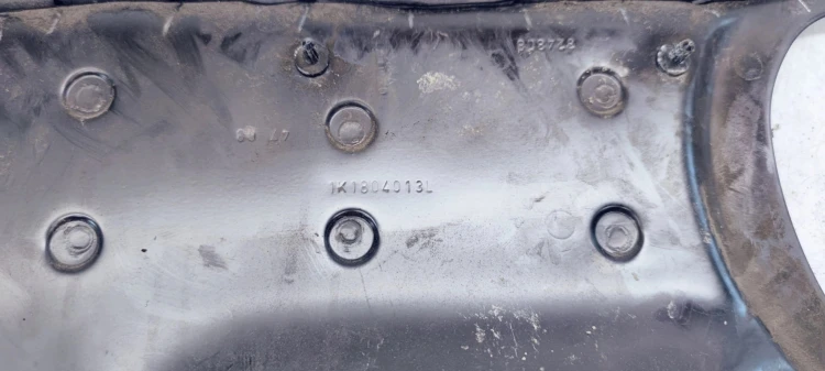 ŚCIANA GRODZIOWA AUDI A3 8P LIFT VW 1K1804013L
