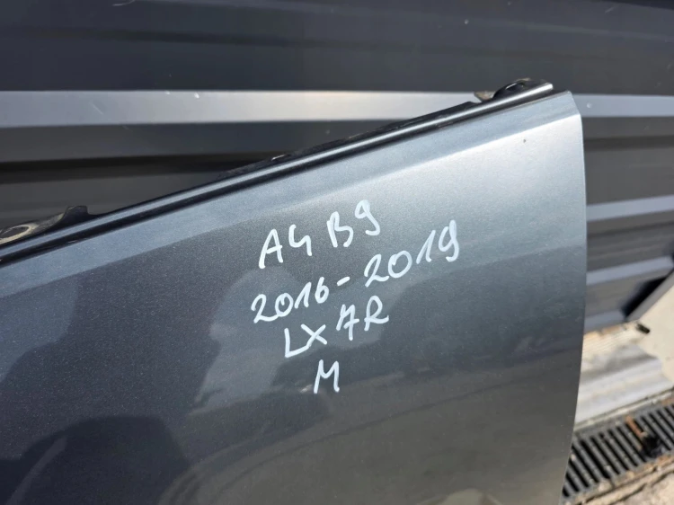 BŁOTNIK LEWY PRZÓD AUDI A4 B9 2016-2019 LX7R !!!