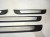 LISTWA LISTWY PROGOWE WEWNĘTRZNE KOMPLET AUDI A6 C7 ALLROAD
