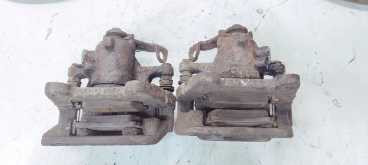 ZACISK ZACISKI HAMULCOWE LEWY + PRAWY TYŁ AUDI A4 B6 B7 288 MM KOMPLET