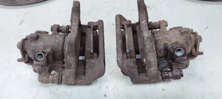 ZACISK ZACISKI HAMULCOWE LEWY + PRAWY TYŁ AUDI A4 B6 B7 288 MM KOMPLET