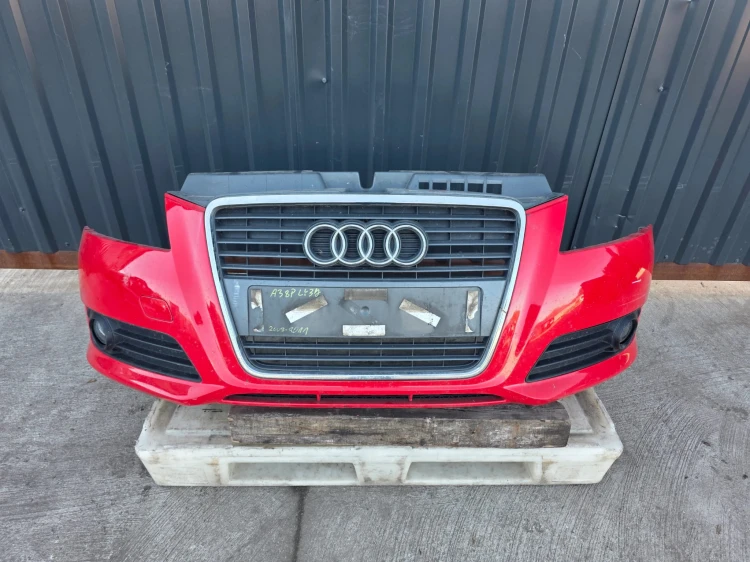 ZDERZAK PRZÓD AUDI A3 8P LIFT 2008-2011 LY3J KOMPLETNY !!!