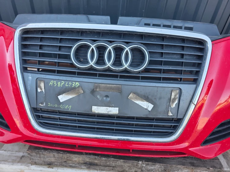 ZDERZAK PRZÓD AUDI A3 8P LIFT 2008-2011 LY3J KOMPLETNY !!!