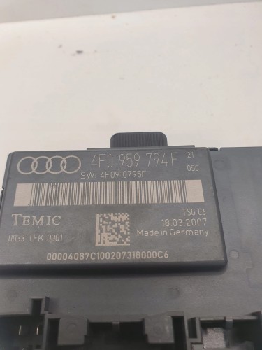 MODUŁ STEROWNIK DRZWI AUDI A6 C6 Q7 4L 4F0959794F