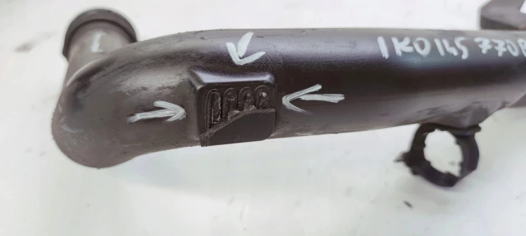 RURA WĄŻ INTERCOOLERA AUDI VW SKODA 1K0145770B