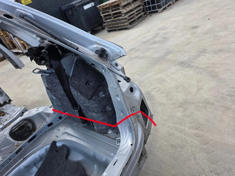 ĆWIARTKA BŁOTNIK TYŁ PRAWA STRONA AUDI A3 8V 5-DRZWI SPORTBACK 2011-2018 *2